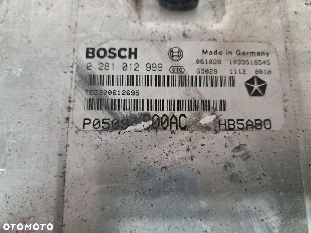 CHRYSLER VOYAGER 2.8 KOMPUTER  STEROWNIK  SILNIKA - 3