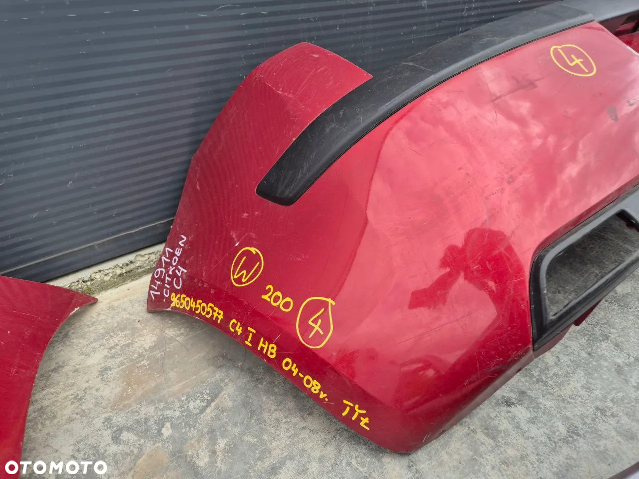 ZDERZAK PRZEDNI TYLNY CITROEN C4 I 04-08r - 13