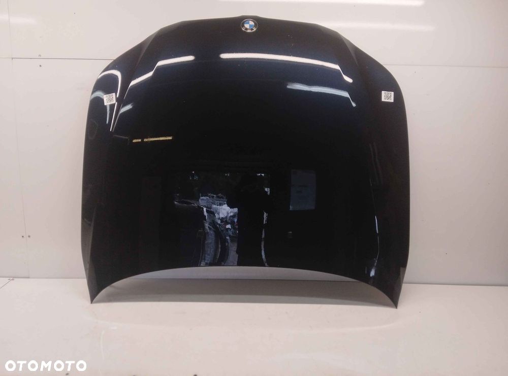 + MASKA POKRYWA SILNIKA BMW E60 E61 SERIA 5 MONACOBLAU A35 GRANAT GRANATOWA - 1