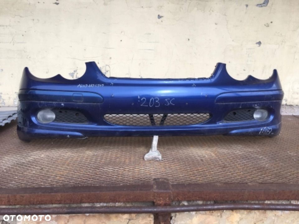 mercedes c 203 sport coupe zderzak   oryginalny 2038850565 - 1