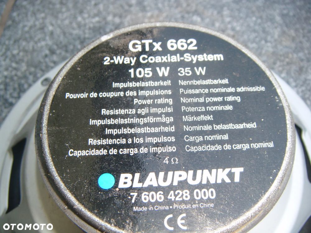 głośniki blaupunkt komplet 7606428000 - 3