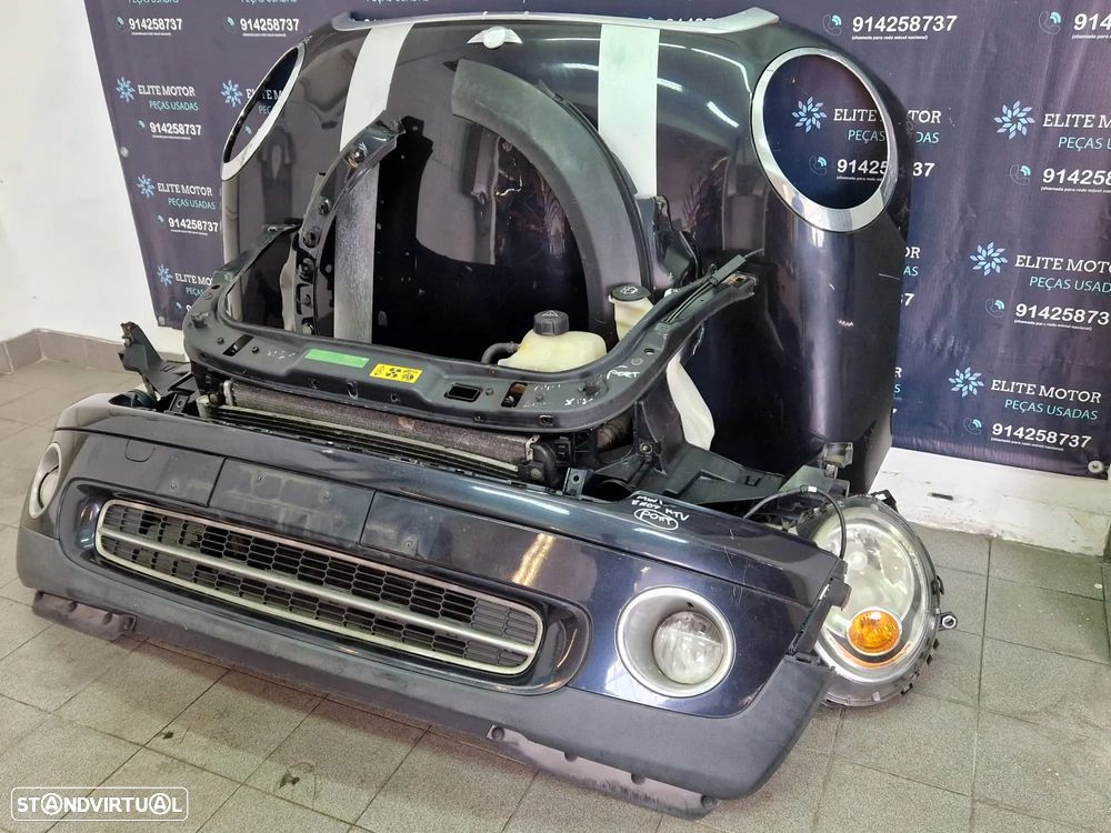 Frente completa usada MINI ONE R56 1.4i capot parachoques oticas radiador R55 R57 GASOLINA - 3