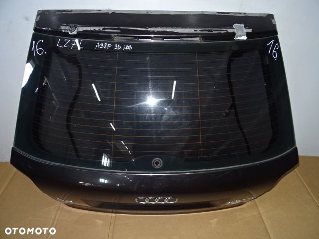 KLAPA TYŁ TYLNA SZYBA BAGAŻNIKA AUDI A3 8P HB 3D 03-08 LAK:LZ7Z NR16 - 2