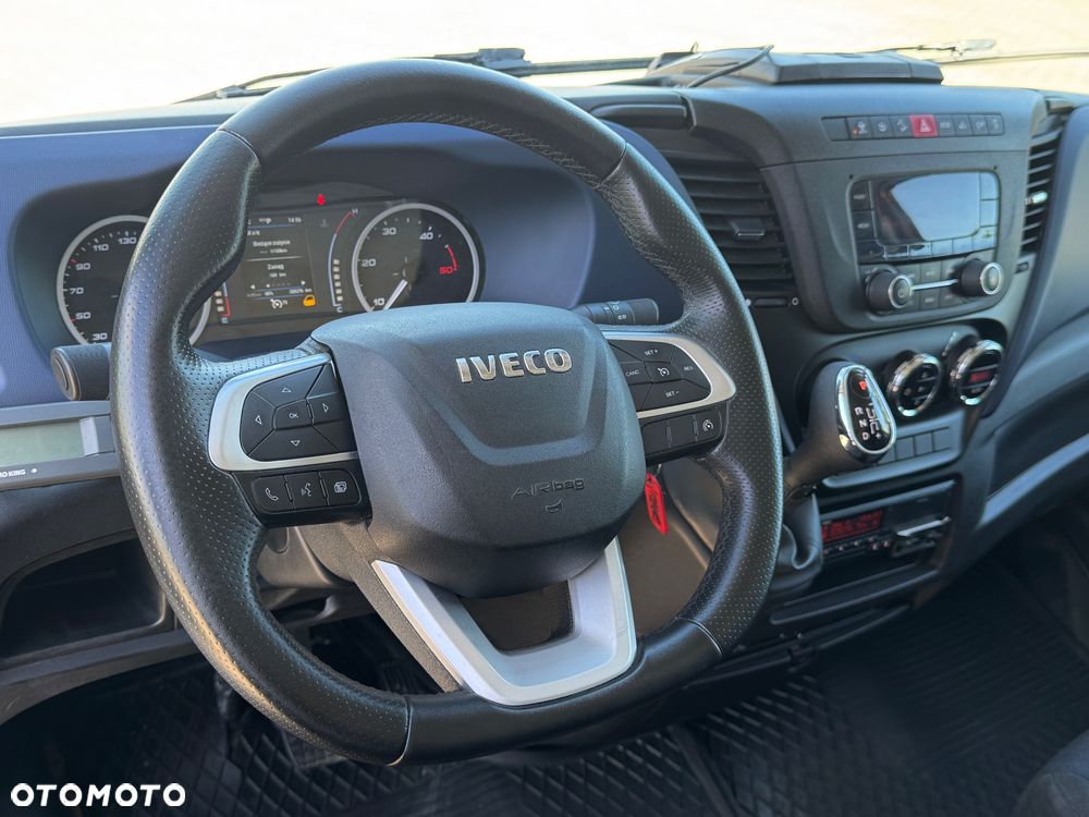 Iveco Daily‼️72C18‼️2021r 3.0 HI-MATIC Chłodnia/Mroźnia zakres -32C/+22C THERMO KING V-500 MAX Źródło Zasilania 400V Grube Ściany/Podłoga Przegroda komorowa‼️ Full LED na bliźniaku Salon Polska DMC7200kg - 24