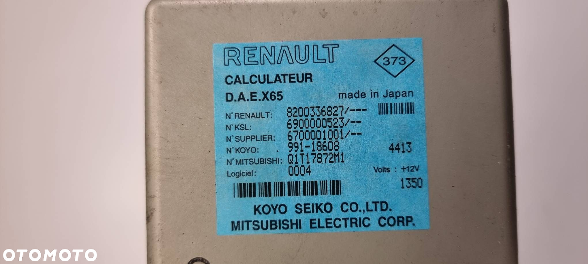MODUŁ RENAULT CLIO II 8200336827 - 5