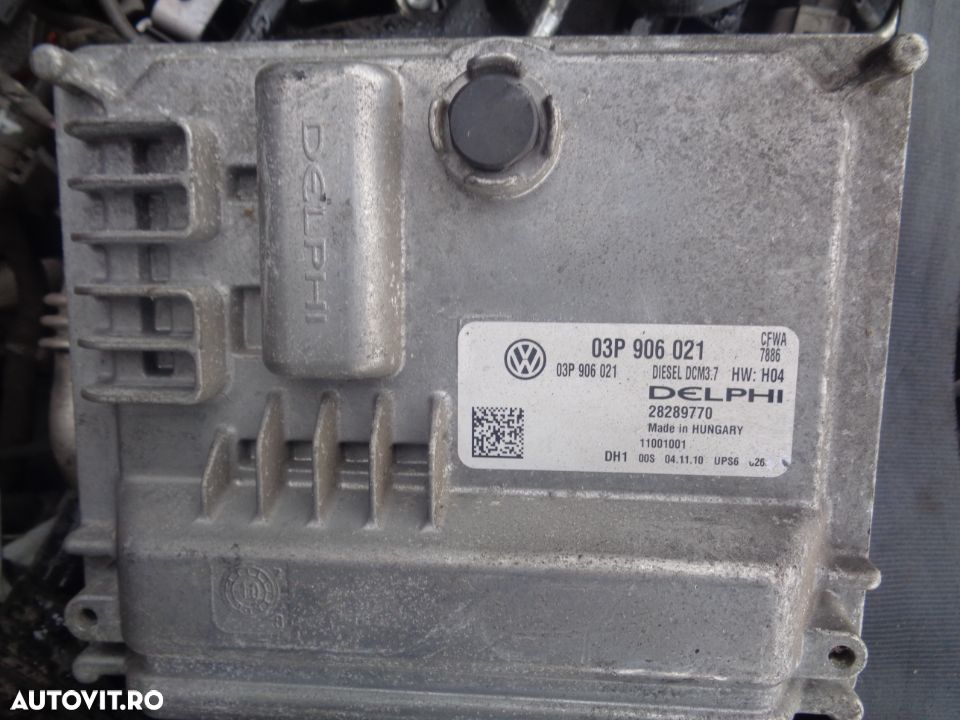 Vand Calculator Motor Ecu Volkswagen Polo 6R 1.2 TDI 75CP 55 KW din 2011 - 1