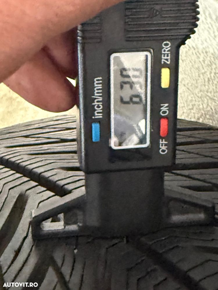 Jante Bmw iX 21 inch, originale, senzori presiune originali,anvelope iarna Michelin - 14