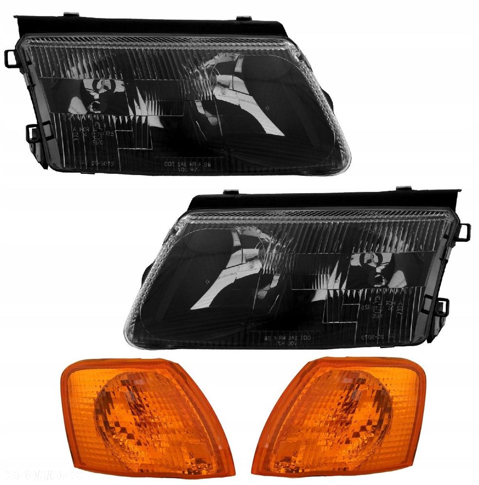 Reflektory Lampy Migacze kpl Tyc Tuning OEM look H7H1 VW Passat B5 3b 96-00 - 1