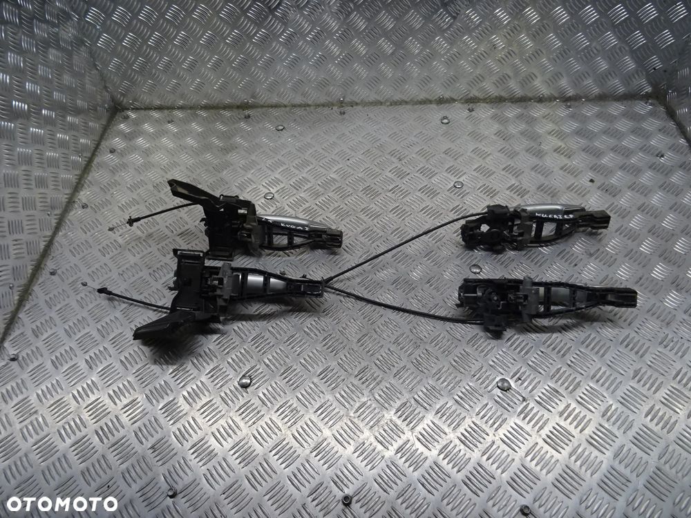 FORD KUGA MK1 08-13 2.0 TDCI 140KM KLAMKA PRAWA LEWA PRZÓD PRZEDNIA TYŁ TYLNA - 9