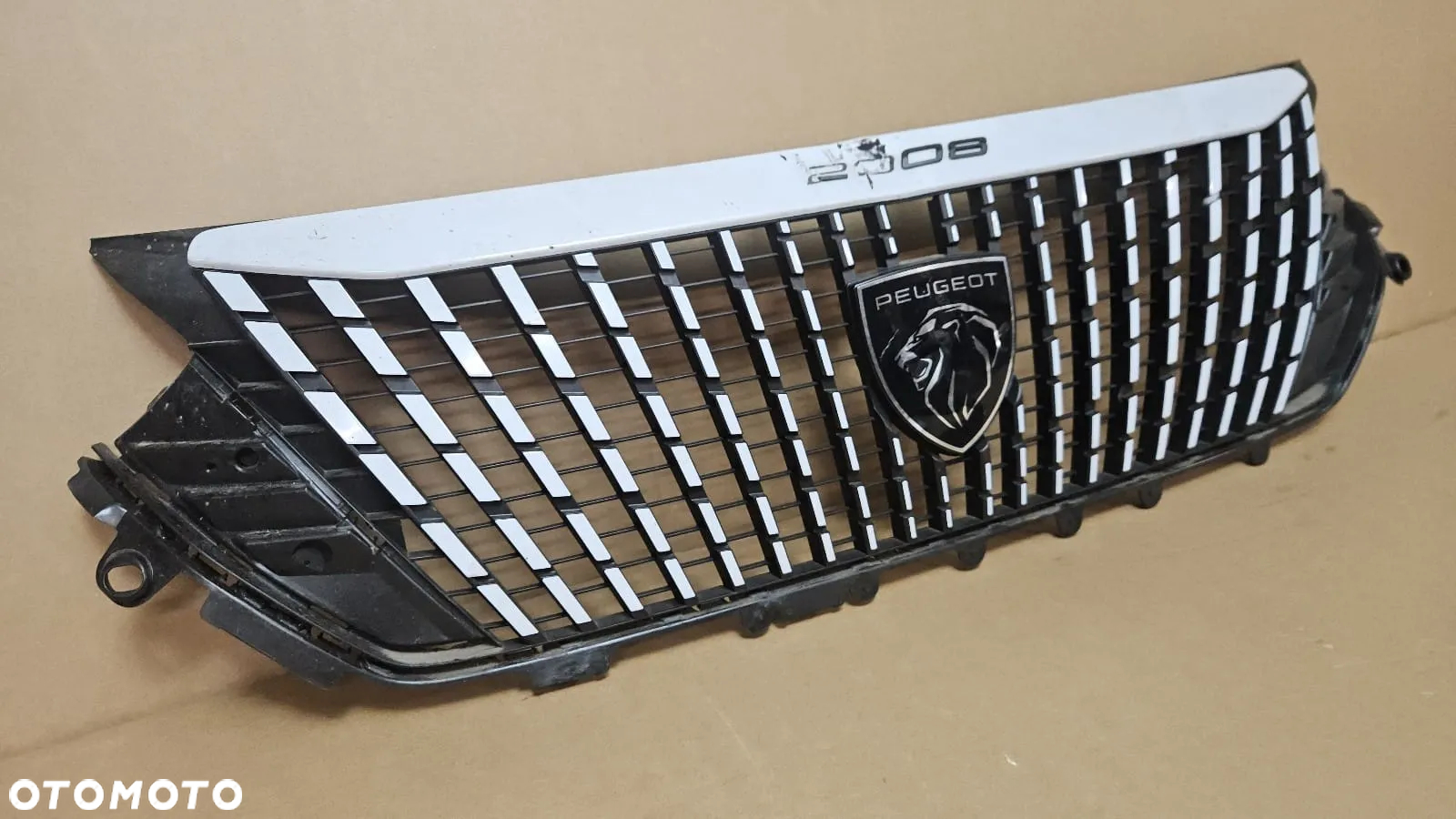 ZDERZAK GRILL ATRAPA ZDERZAKA CHŁODNICY Peugeot 2008 II 2024 FL LIFT 9852659480 98252657680 - 11