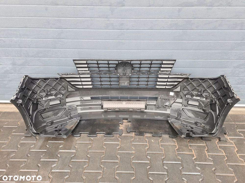VW T6.1 kompletny przód pas przedni zderzak maska błotnik lampy BIAŁY LB9A - 9