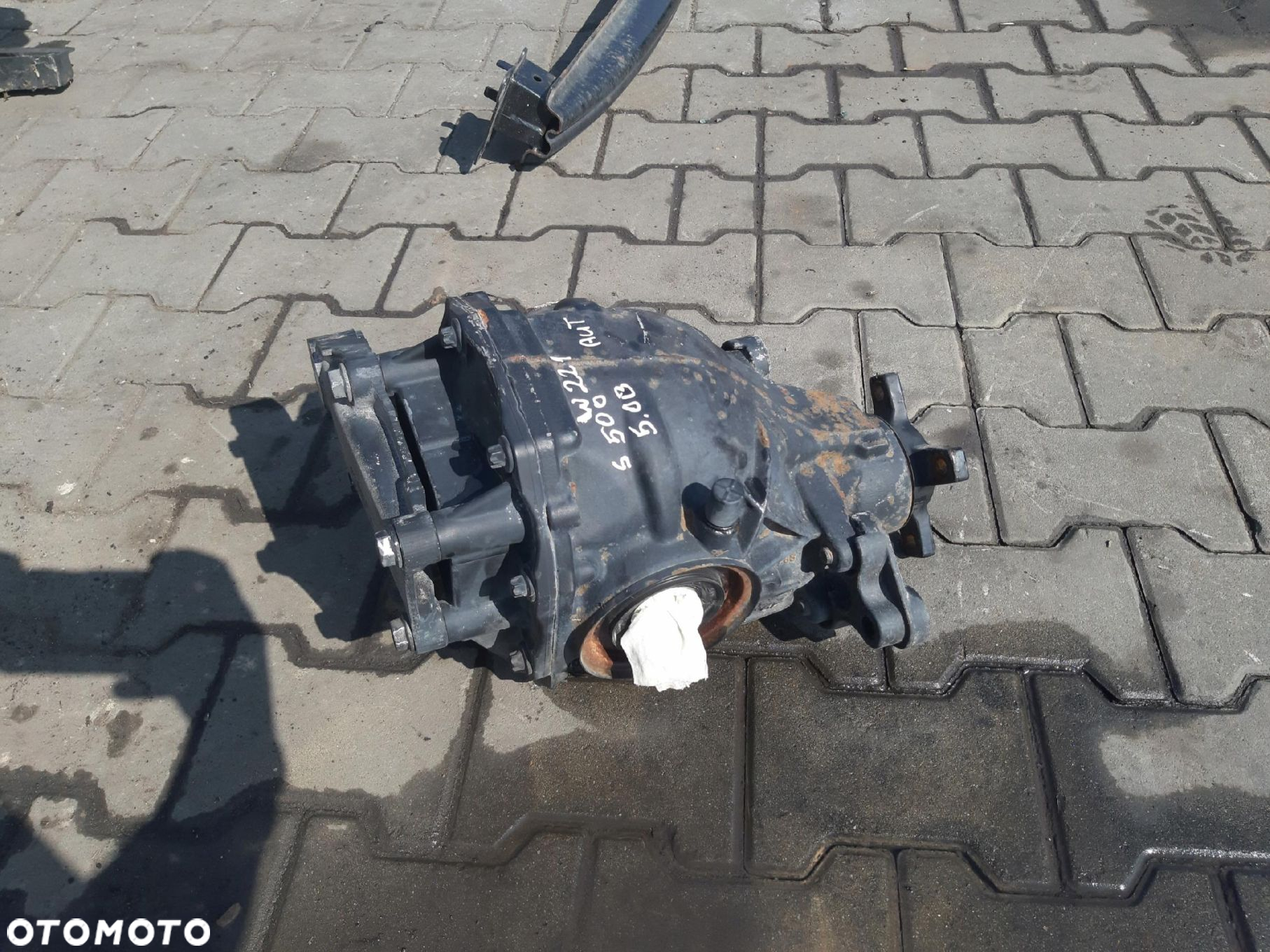 MERCEDES S KLASA W221 05-09r 5.0 B DYFER MOST TYŁ - 3