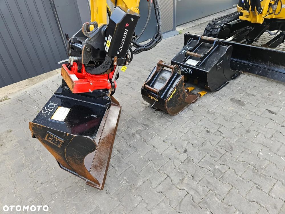 Caterpillar MINIKOPARKA CAT CATERPILLAR 303.5 CR 303.5CR E CR 303.5E 303 304 302 2022R. DEMO KLIMATYZACJA ROTOTILT - 19