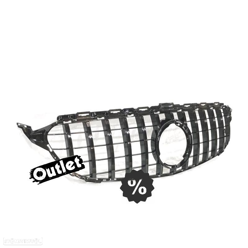 C012097C1 GRELHA DIANTEIRA MERCEDES W205 LOOK AMG GT 19- PRETO - 7