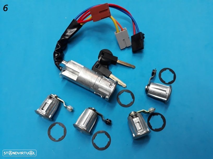Canhão portas Ignição Peugeot Partner / Citroen Berlingo  NOVO - 8