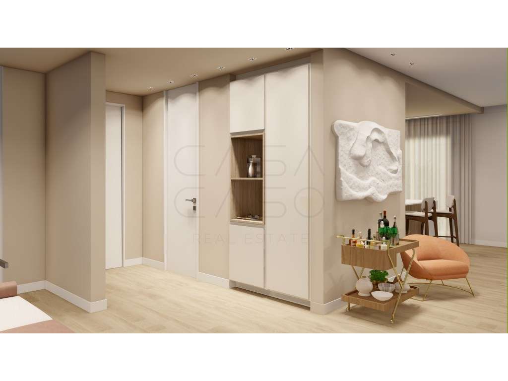 Apartamento T3 com Sotão, Suite, Varanda, Parqueamento e arrecadaçã... - Grande imagem: 2/23