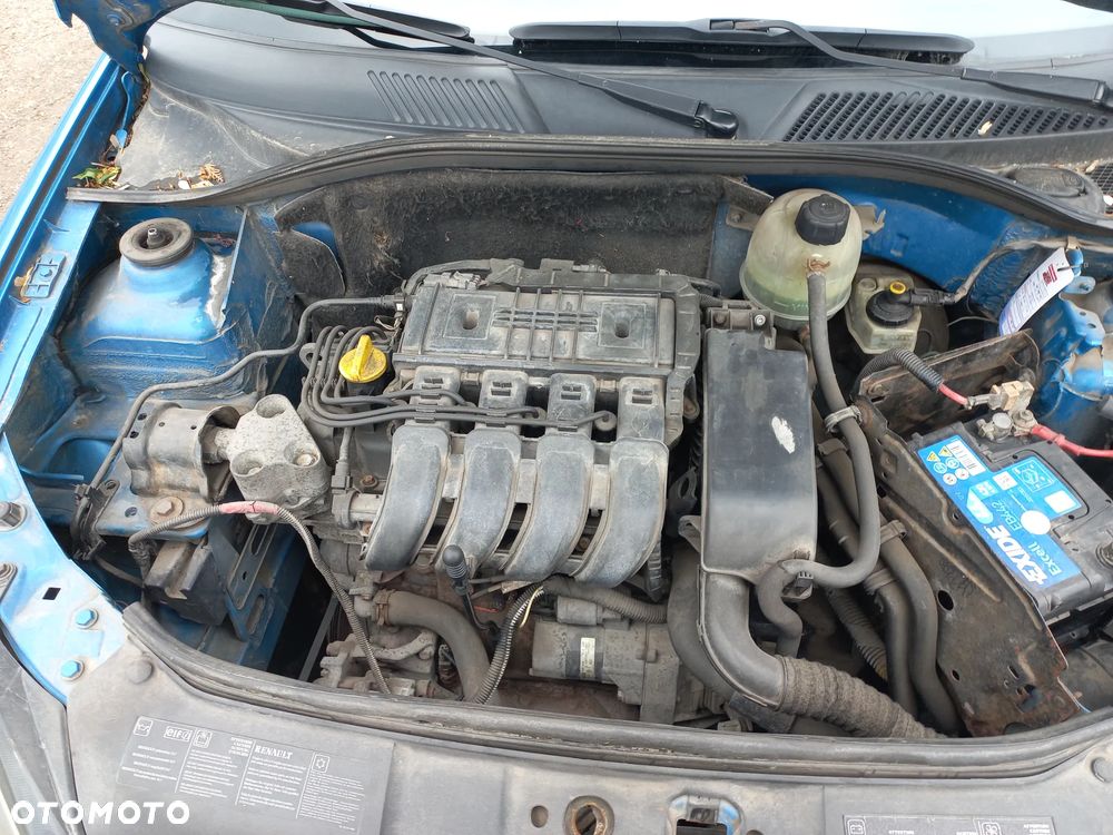 Renault Clio II 1.2 16V 03r silnik kompletny