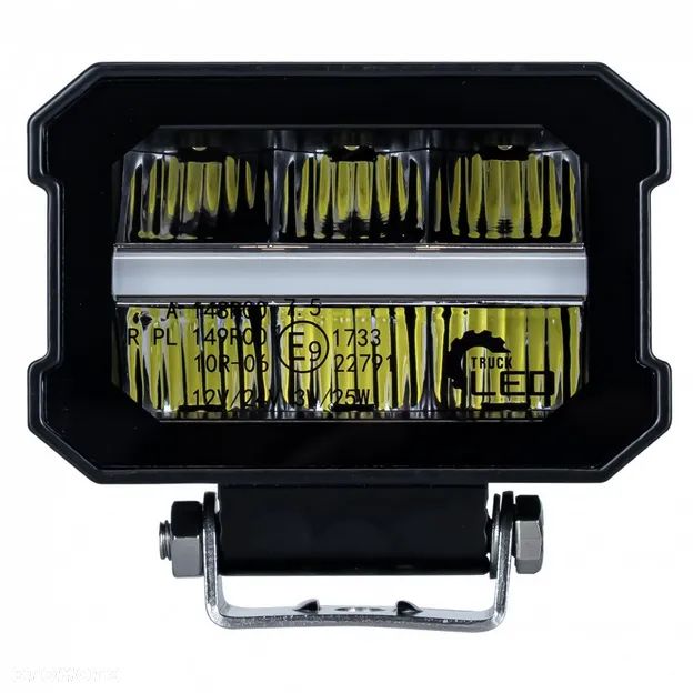 Lampa dalekosiężna drogowa LED mała reflektor homologacja halogen 12/24V - 8