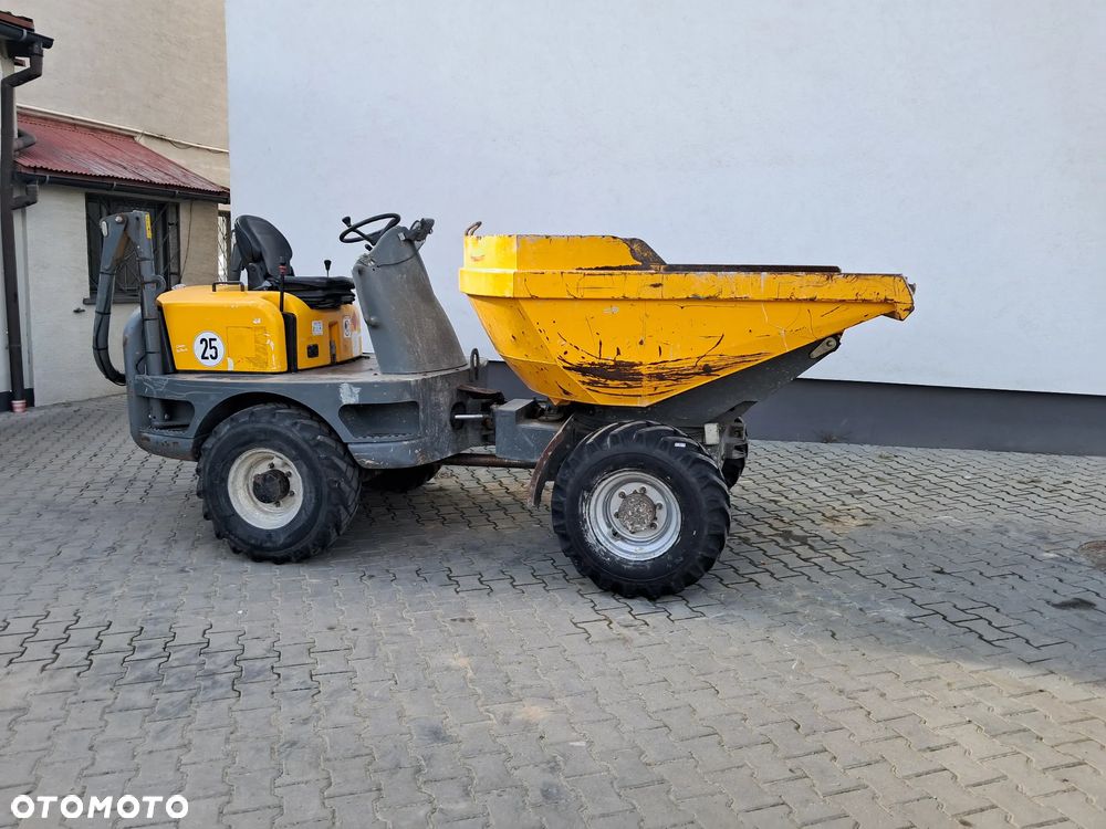 Wacker Neuson 4001s wozidło budowlane obrotowe 4 t tony hydrostat/automat oświetlenie obrót + kiper silnik Yanmar 44 KM nowe opony przód ROPS 4x4 3 6 t ładowność D04-02 - 16
