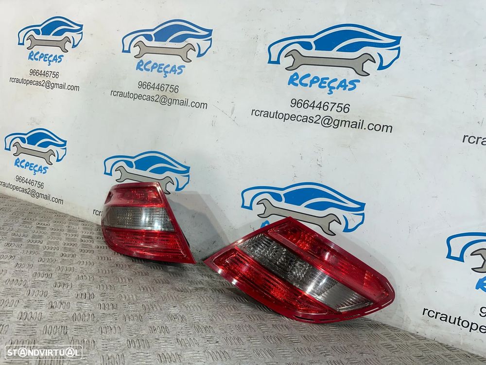 .Farolins Tras Traseiros Esquerdo Direito Originais Mercedes Benz Classe C W204 Sedan 2048203064R 2048202964L 2006 - 2014 - 4