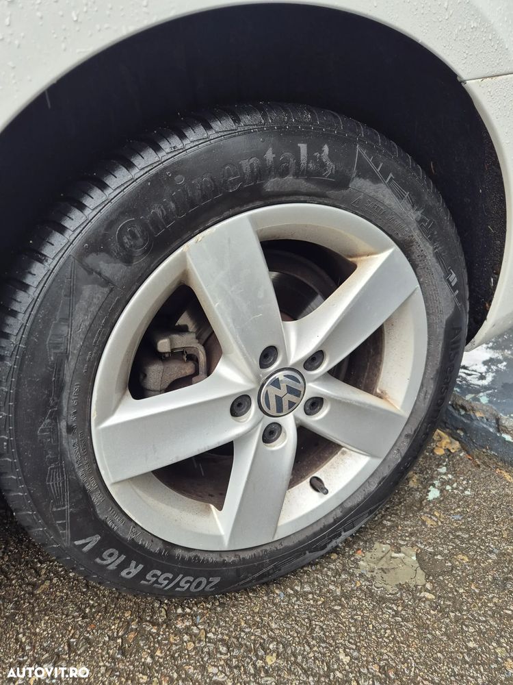 Set 4 Jante Aliaj VW 16" + Anvelope All Season 205/55 R16 (Michelin/Continental) - 15