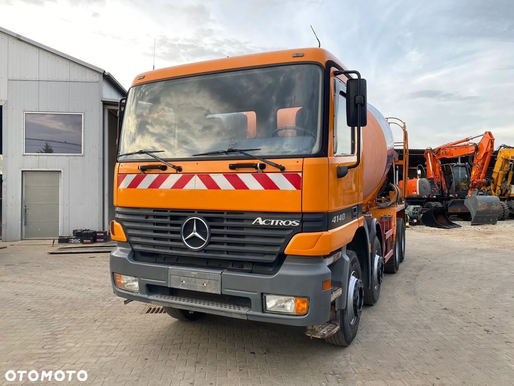 Mercedes-Benz ACTROS 4140, Z NIEMIEC, 9 m3, NAPĘD 8x4, MANUALNA SKRZYNIA, - 3