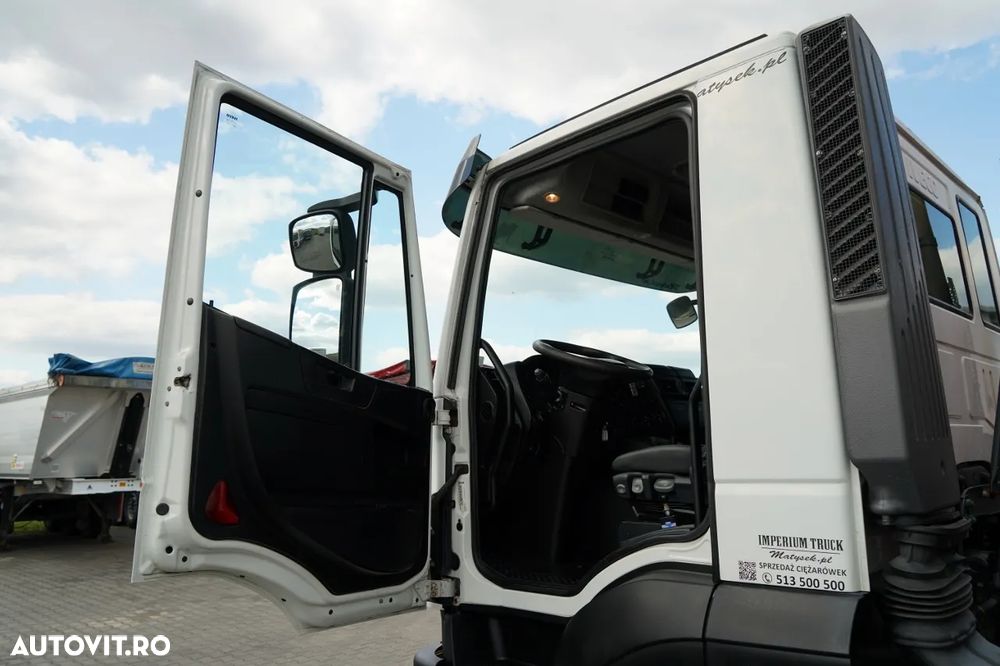 Iveco STRALIS / 310 / 4x2 / BASCULĂ - 5,3 M / HDS FASSI 135 - 8 M / EURO 6 - 27