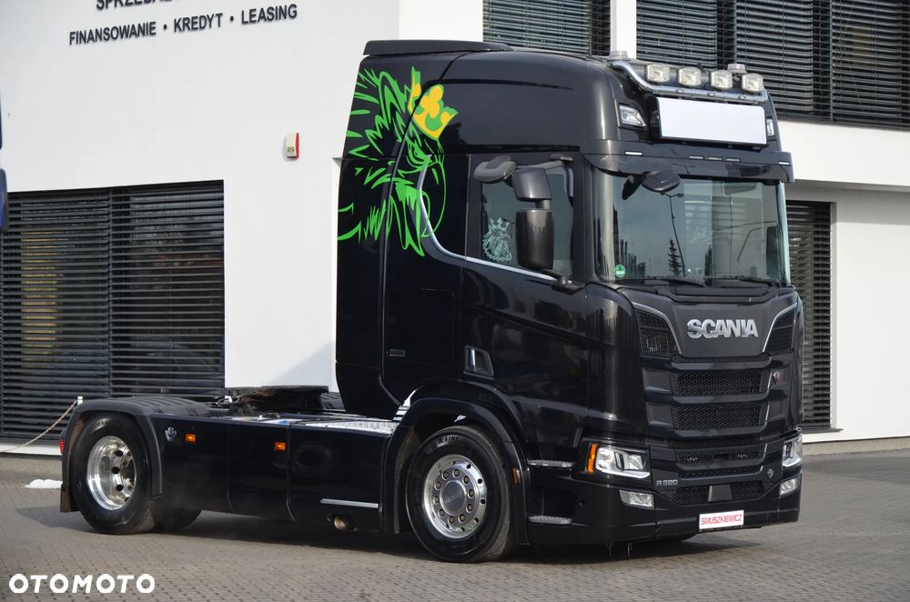 Scania R 580 / V8 / 4 PODUSZKI / KLIMA P. / NAVI /FULL LED / ACC / 7410 - 4