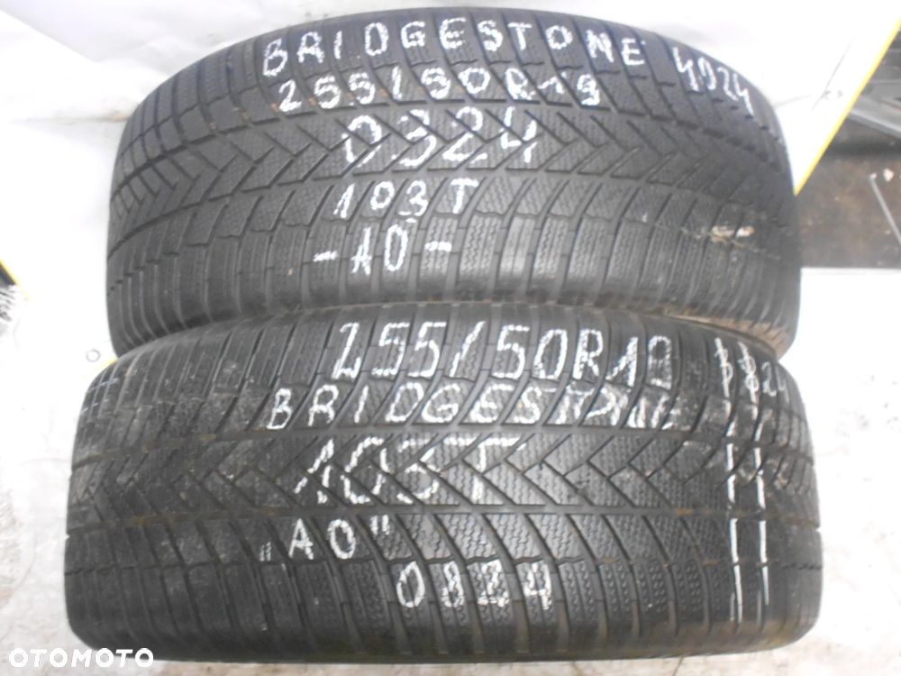OPONY 255/50R19 BRIDGESTONE BLIZZAK LM005  AO DOT 0824 - 1