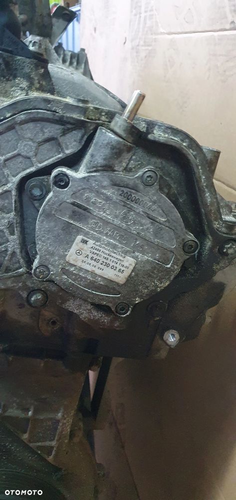 Silnik blok silnika słupek Mercedes A-Klasa W169 2.0 CDI 640940 - 7