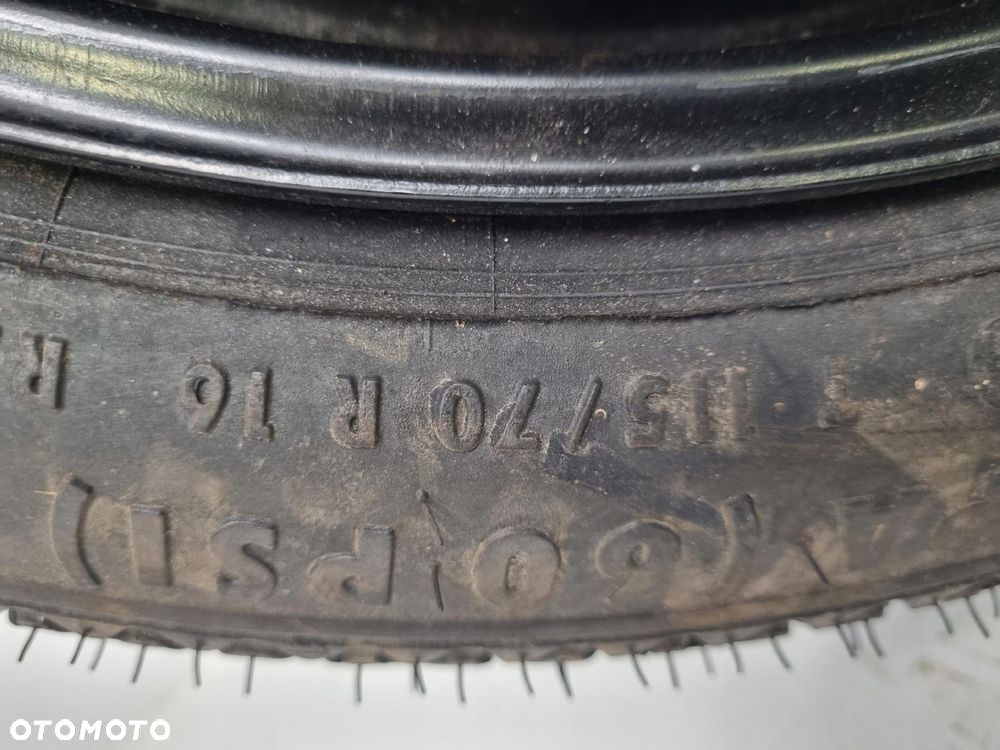KOŁO DOJAZDOWE ZAPASOWE Opel Vectra C Astra H 115/70 R16 2160132 5x110 - 6