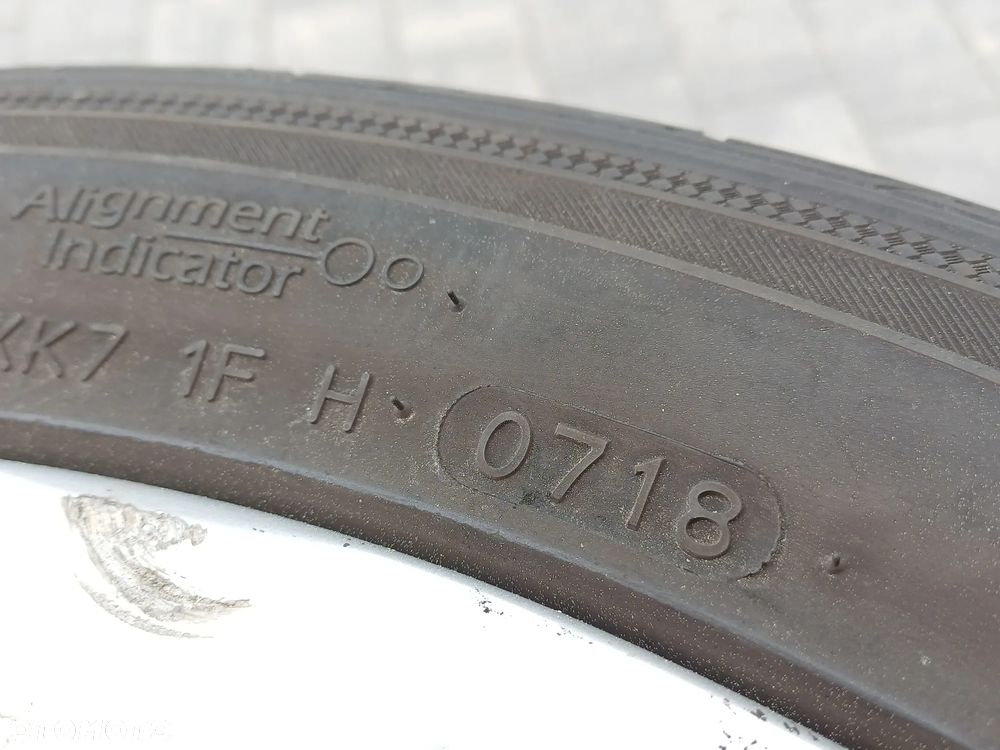 FELIGI Z OPONAMI ALUMINIOWE AUDI A4 B6 B7 R17 5X112 ET45 57,1 mm OPONY HANKOOK 235/45 LATO NR8 - 8