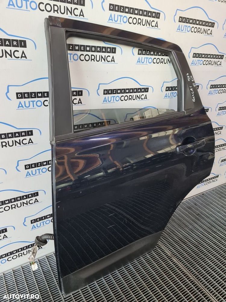 Usa Stanga Spate Nissan Qashqai Facelift 2010 - 2013 SUV 4 Usi ALBASTRU BW9 (983) ZGÂRIATA - 3