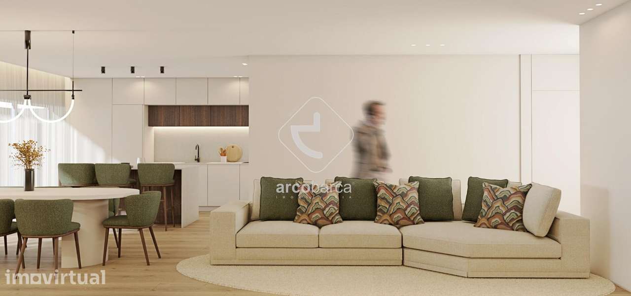 Apartamento T3  180m2 área util- Novo-Ponte da Barca!! - Grande imagem: 4/22