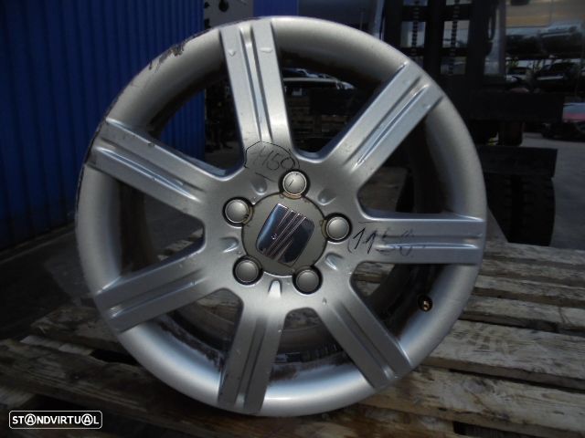 Jogo De Jantes 1P0601025 SEAT LEON 2007 1.4 86CV 5P CINZA 50 6.5Jx16 5X112 55.4MM - 1