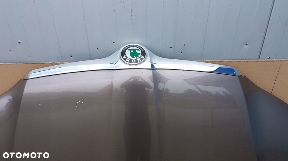 maska skoda superb ii 08- demontaż oryginał - 6