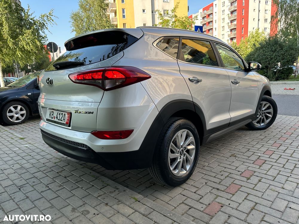 Hyundai Tucson blue 1.7 CRDi 2WD DCT Style - 4