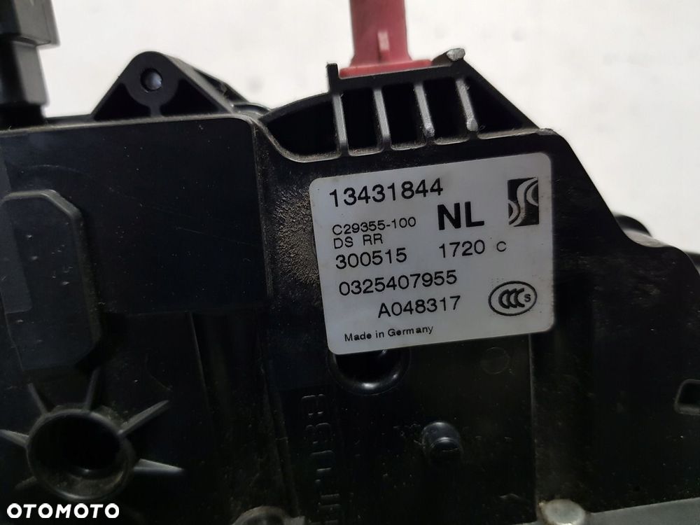 zamek drzwi prawy tył Opel Corsa E 13431844 - 6
