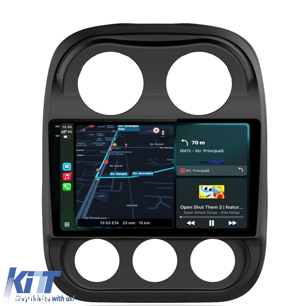 Navigatie Dedicata Jeep Compass (2010-2016), 10Inch, 8Gb Ram, 256Gb St - 2