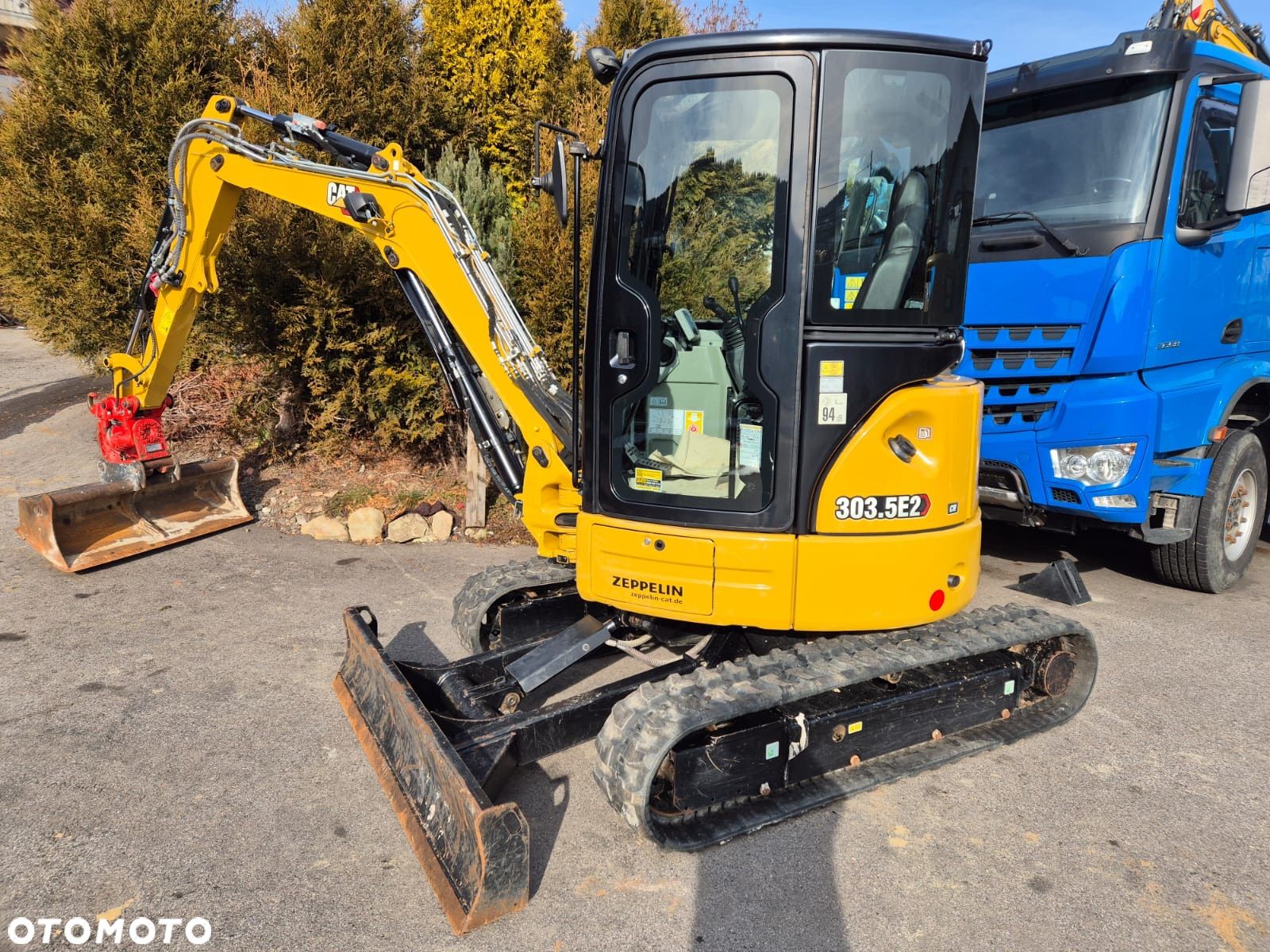 Caterpillar 304 ECR 305 ROK 2020 CENTRALNE SMAROWANIE - 1