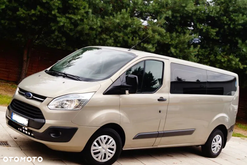 Ford Transit Custom Long Brygadówka 6 Osób 2 x Klima Bogata Opcja Salon Pl  155 Koni Faktura Vat - 2