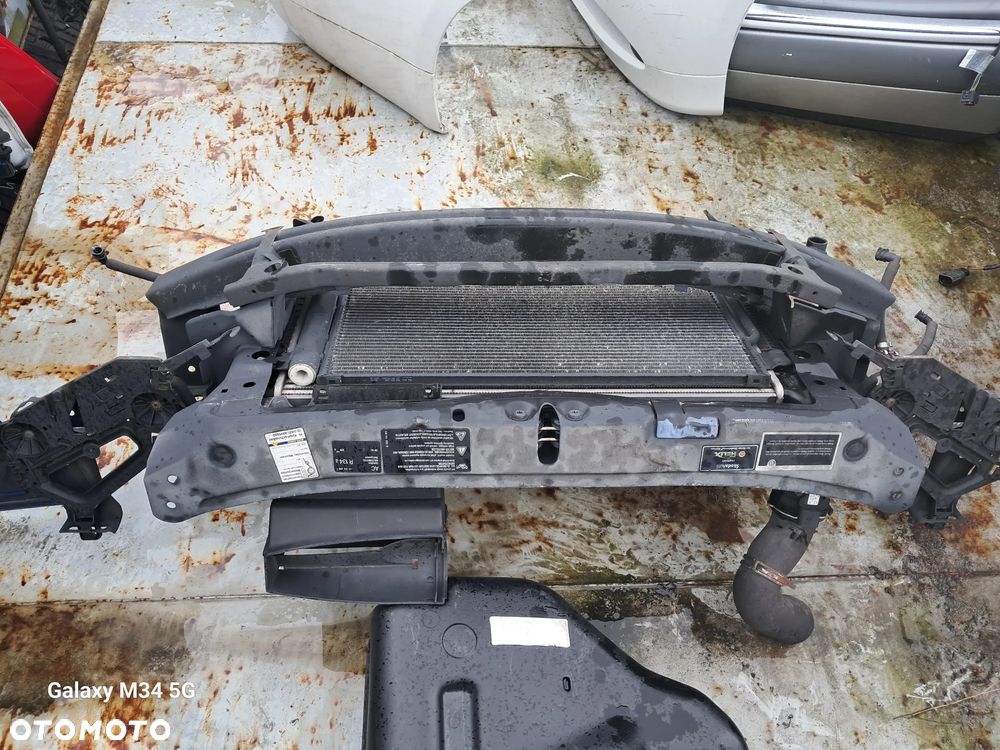 Skoda super B 2.5D pas przedni chłodnice wentylator - 3