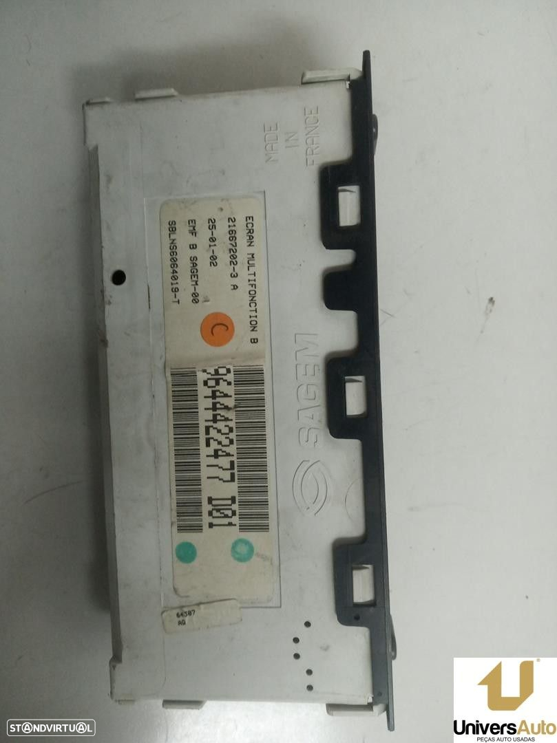 ECRÃ MULTIFUNÇÕES CITROEN C5 I 2002 -6944422477 - 4
