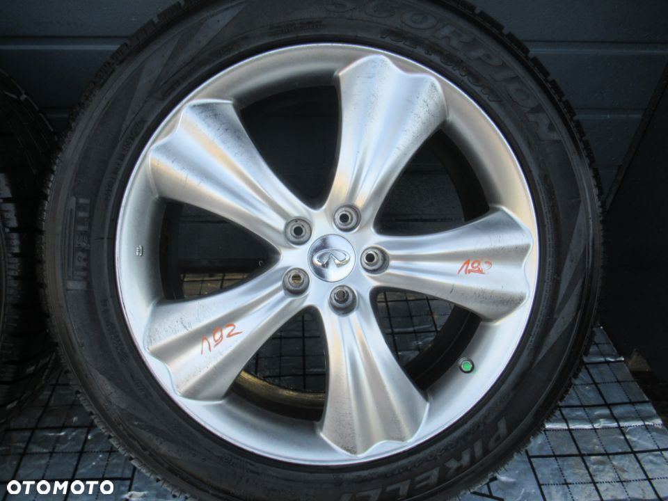 FELGI ALUMINIOWE INFINITI 20x8J ET50 5x114,3 OPONY ZIMA 265/50 R20 - 4