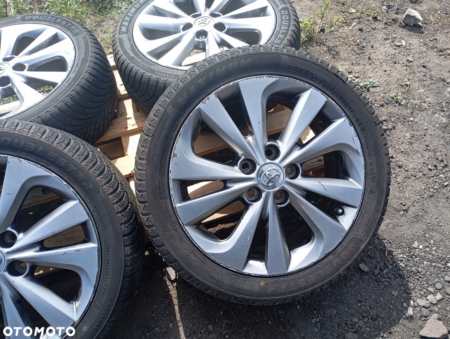 FELGI OPONY TOYOTA AURIS COROLLA AVENSIS 7x17 ET50 OEM - 3