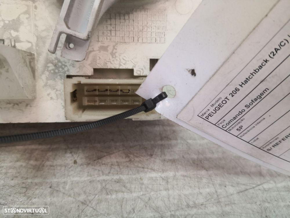 Comando Sofagem Peugeot 206 Hatchback (2A/C) - 3