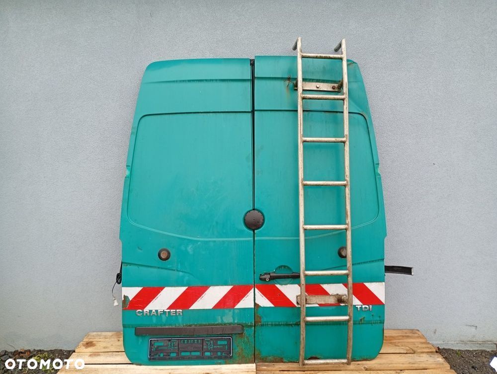 drzwi tylne prawe lewe tył kompletne z drabiną mercedes sprinter w906 crafter max l2h2 l3h2 - 1