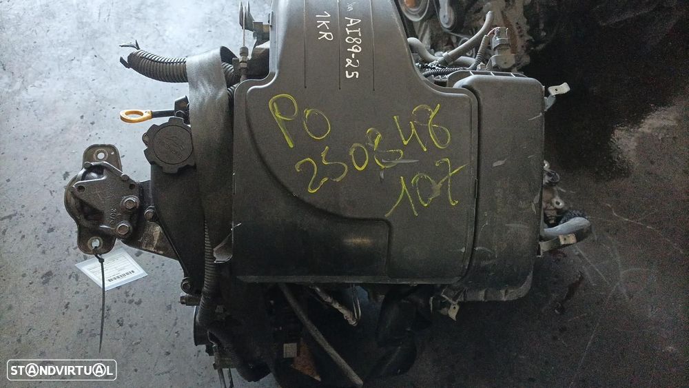MOTOR COMPLETO | PEUGEOT 107 (PM_, PN_) | 05 - 14 | Ref: 1KR - 3