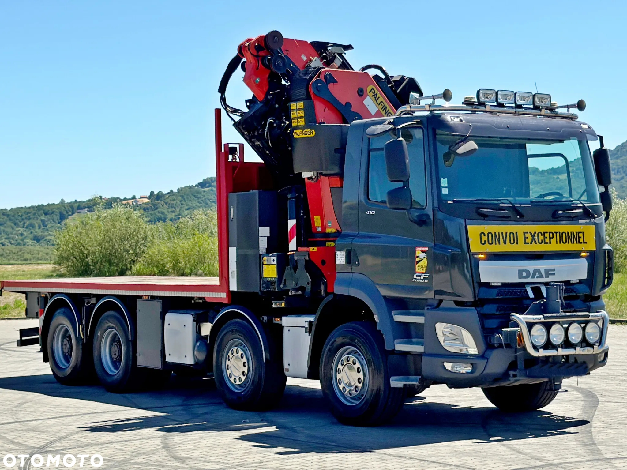 DAF CF 410 * PLATFORMA 6,00m + PK 53002 - SH E + JIB PJ 125 E + PILOT / 8x4 - 3