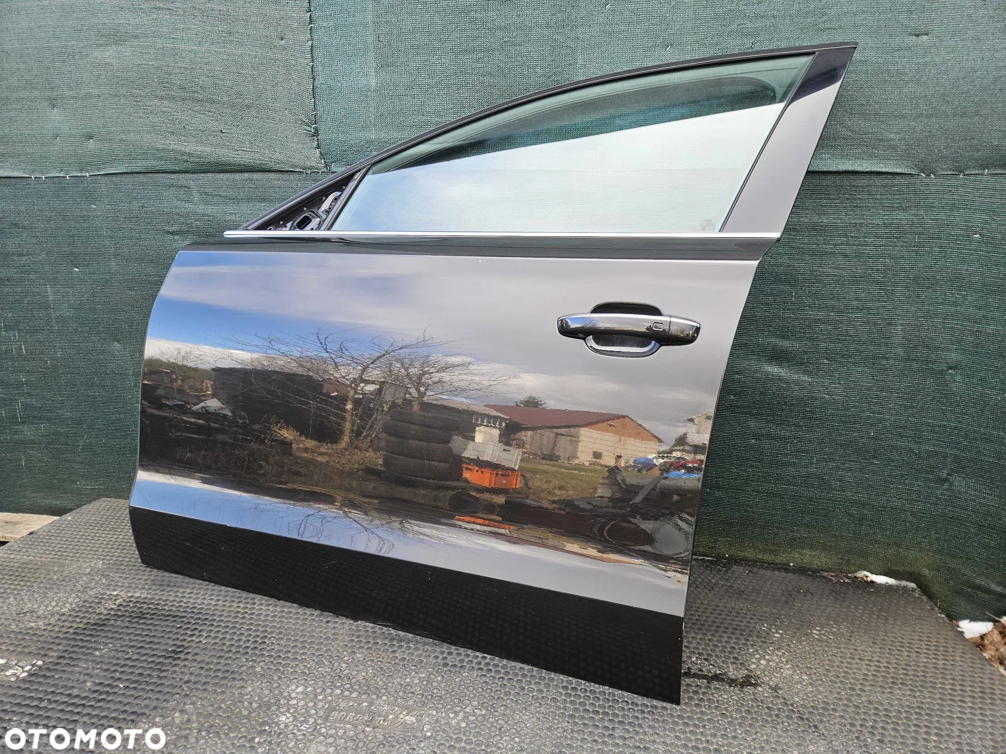 Drzwi Przod Przednie Lewe Czarne LY8X Kompletne BOSE AUDI A8 D4 Long 2013r - 2
